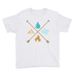 Purely Adventure Logo - Youth Short Sleeve T-Shirt