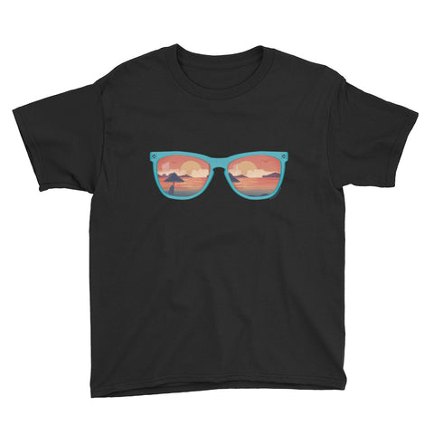 Sunglass Reflection - Youth Short Sleeve T-Shirt