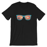 Sunglass Reflection - Short-Sleeve Unisex T-Shirt