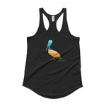 Striped Pelican - Ladies' Shirttail Tank