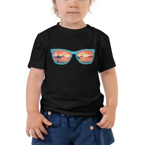 Sunglass Reflection - Toddler Short Sleeve Tee